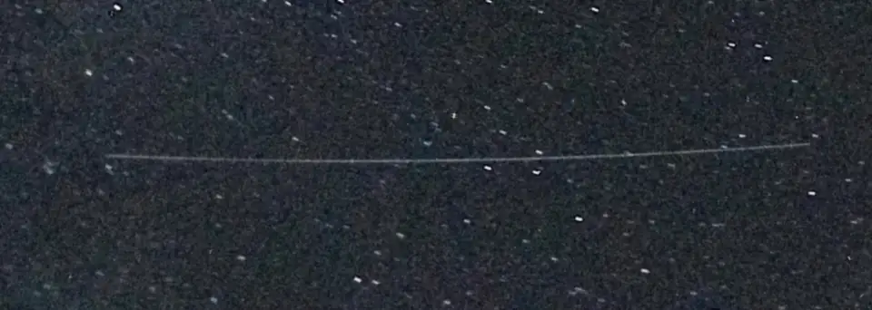 Extrait brut du signal à 23:42:38