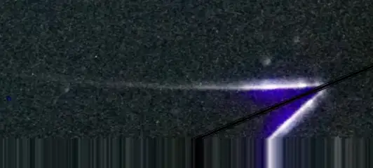 Extrait brut du signal à 02:12:05