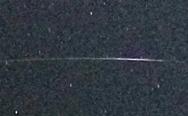 Extrait brut du signal à 01:14:10