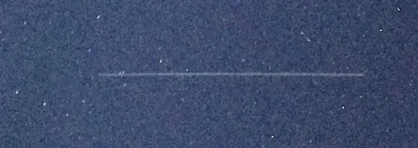 Extrait brut du signal à 21:40:56