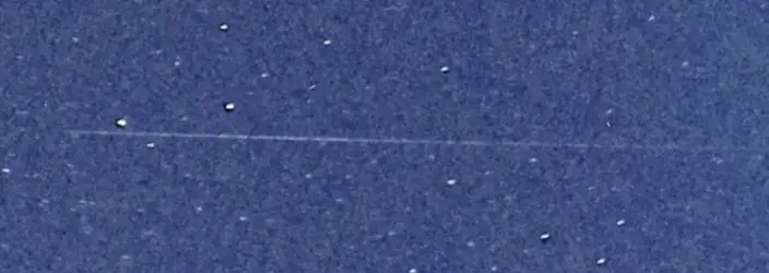 Extrait brut du signal à 22:20:39
