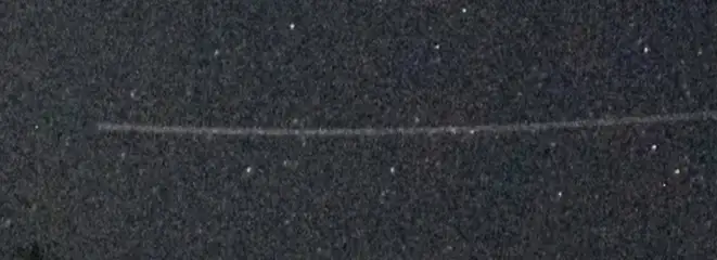 Extrait brut du signal à 22:28:47